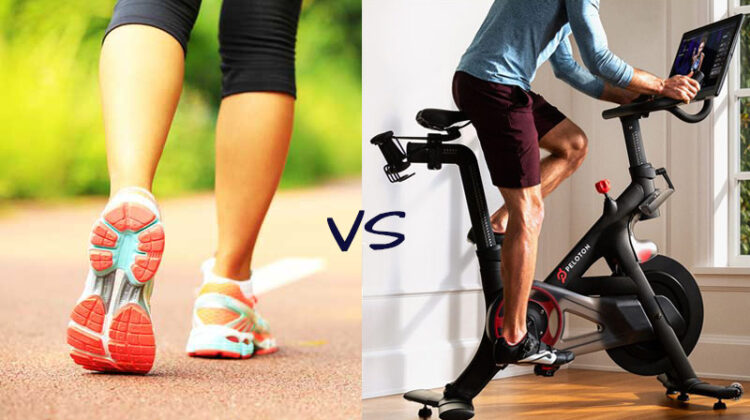 Stationary Biking vs walking