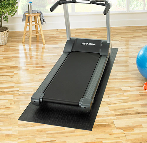 Best exercise bike online mat